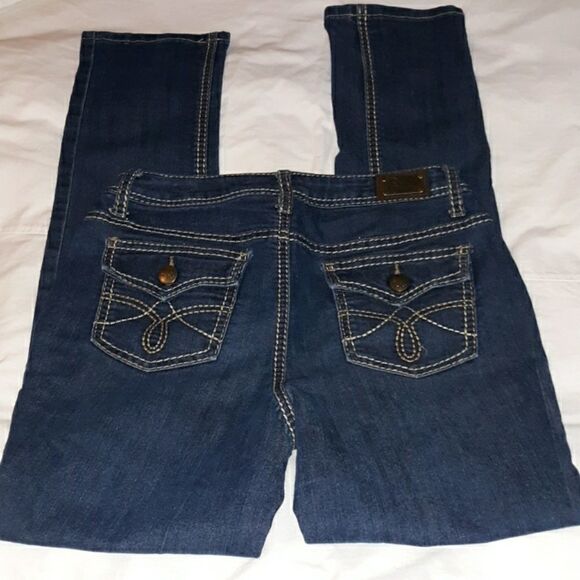 Earl Jean Skinny Thick Stitching‎ Flap Pockets 4 - Picture 3 of 7